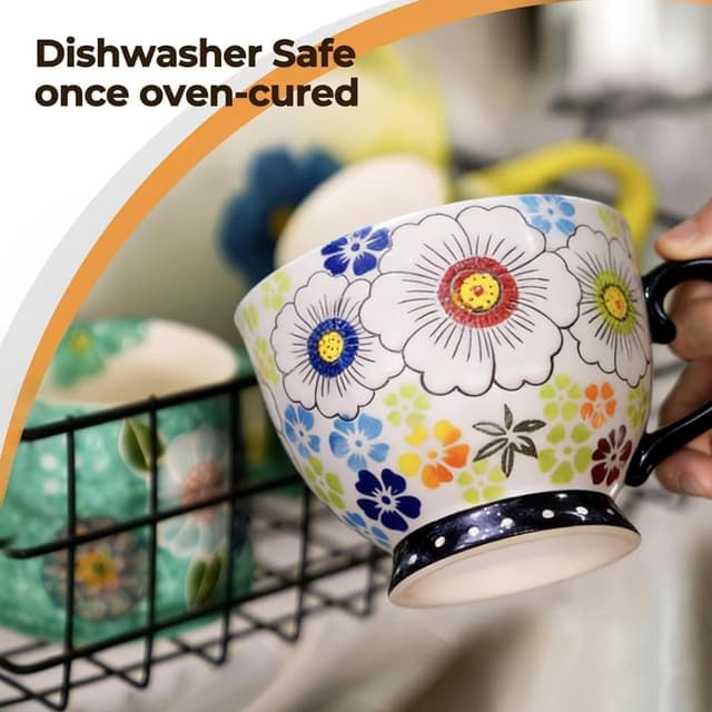 Detalle de Colourful Acrylic Stained Glass Paint Set with 12 Colours, 6 Brushes & 1 Palette