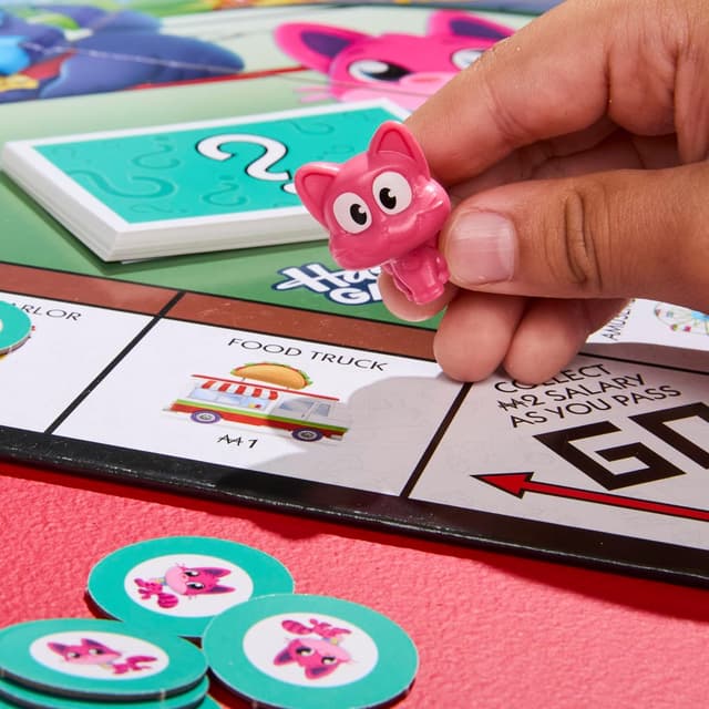 Detalle 2 de Monopoly Junior Board Game (2026 Edition) — 2 Games in 1 with Double-Sided Board | Ages 4+
