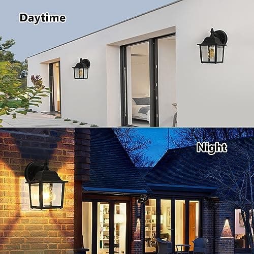 Detalle 2 de Comely Lámpara de Pared Exterior IP54 21 cm 🏮