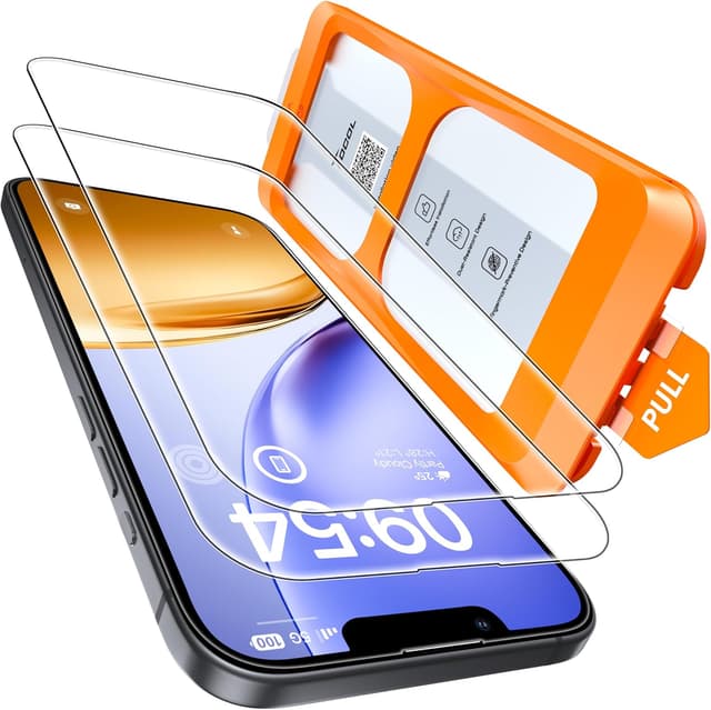 Detalle de TOCOL 17e Panzerglas 6,1 Zoll 2er Set