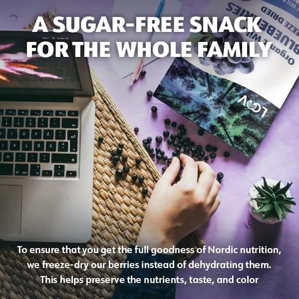 Thumbnail 6 de Arándanos Secos Orgánicos LOOV Silvestres 🍇 Sin Azúcar 113g