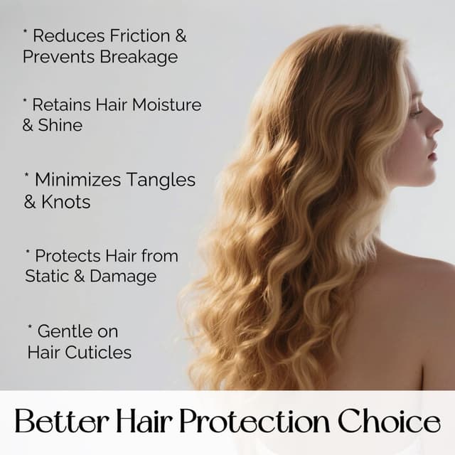 Detalle de Ravmix Silk Pillowcase for Hair and Skin (21Momme) with Hidden Zipper, Taupe, 50×75cm