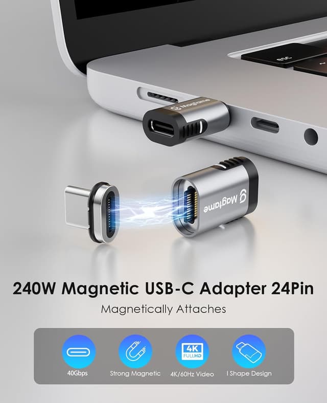 Detalle 2 de Magtame 240W Magnetisch USB C Adapter 240W