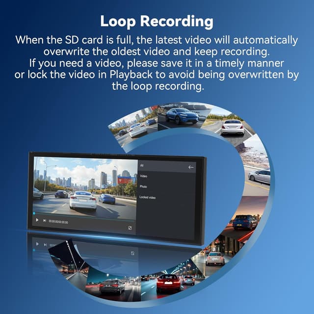 Thumbnail 6 de 11.5" Car Tablet Pro Max (2026) – Wireless CarPlay & Android Auto Screen with 4K Front + 1080P Rear Camera, 64G SD