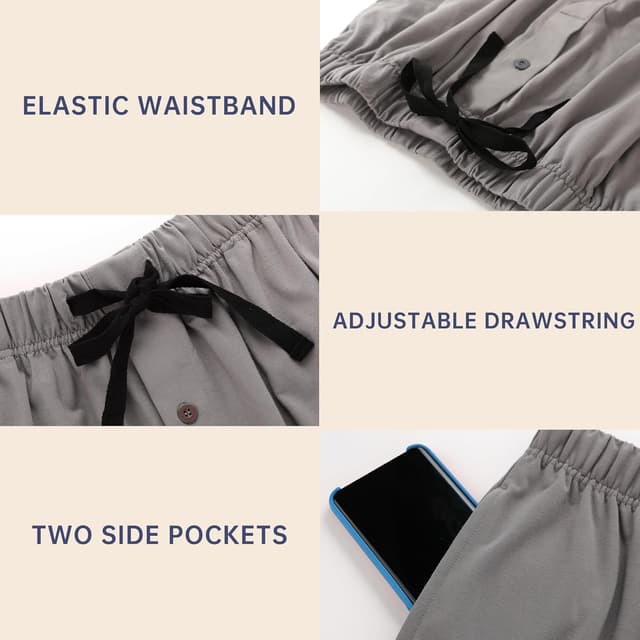 Thumbnail 4 de BAMBOO COOL Mens Pajama Set Lightweight S-3XL