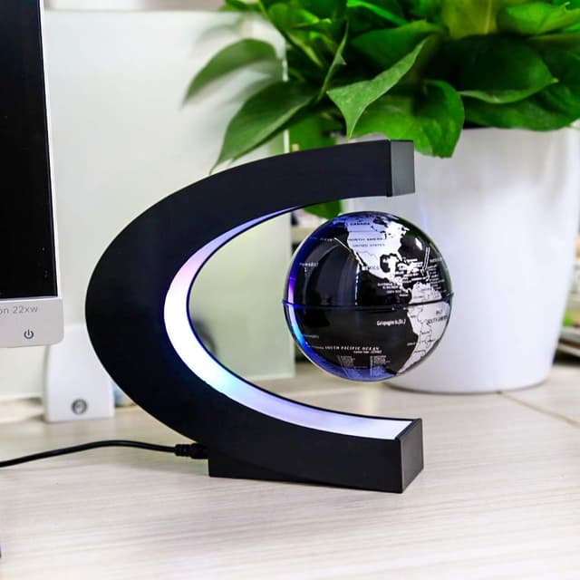 Detalle 2 de MOKOQI Magnetic Levitating Globe with LED Light (Cool desk gadget decor gift)
