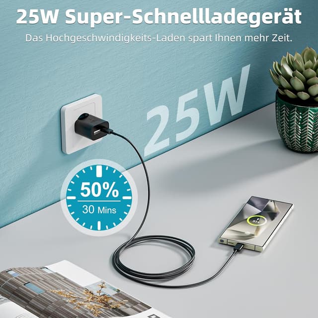 Thumbnail 5 de Sanronang Chargeur USB C 25W 2 Ports