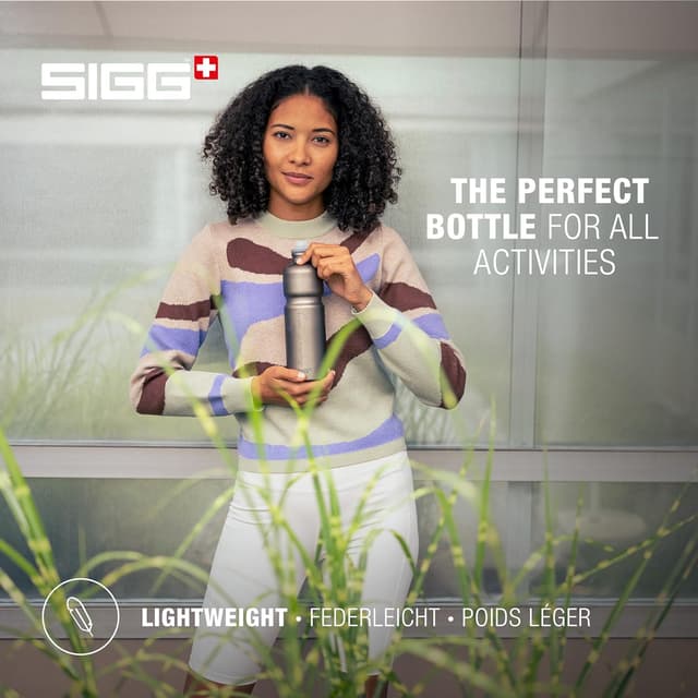 Detalle de SIGG Move MyPlanet™ Smoked Pearl Botella para bicicleta 0.75L 🚰