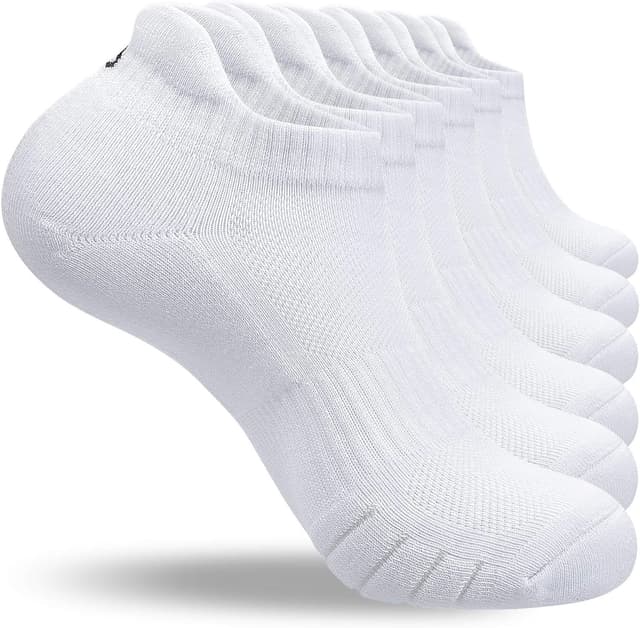 Detalle de anqier Sneaker Socken 6 Paar Baumwolle