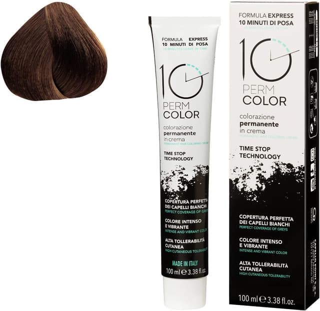 Thumbnail 1 de 10 Perm Colorazione a Lunga Durata Express Castano Castagna 10 Perm