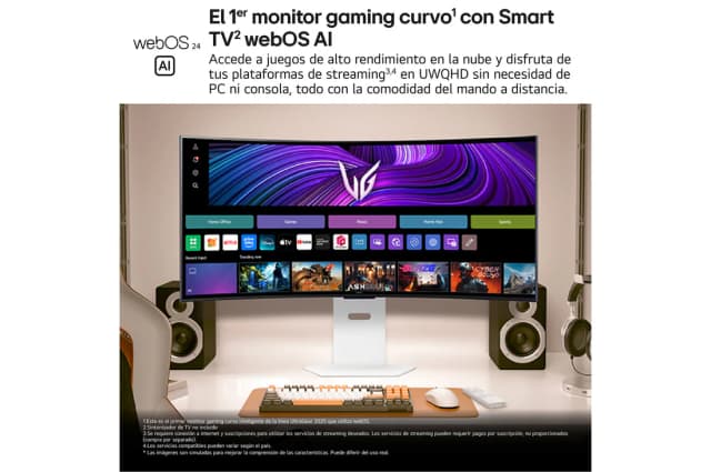 Thumbnail 1 de LG 39GX90SA-W UltraGear OLED 39" UWQHD 240Hz 🖥️