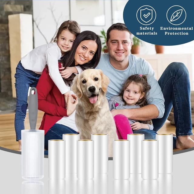 Thumbnail 6 de Omtofo Fusselrolle 540 Blatt 🧹