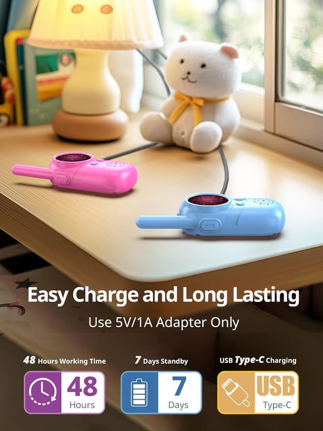 Thumbnail 1 de Inspireyes Walkie Talkie 2-pack for kids 📟