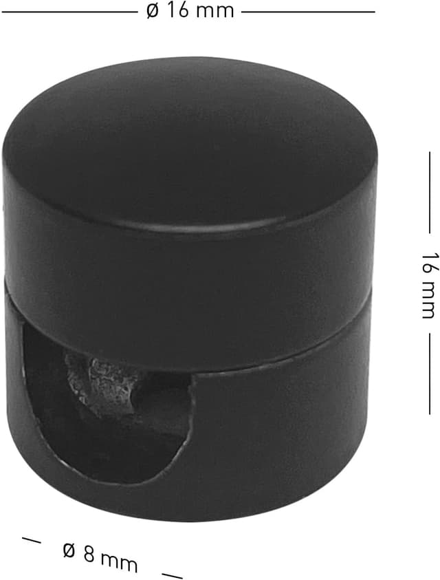 Detalle 2 de smartect Soporte de Techo Pared para Cables Negro