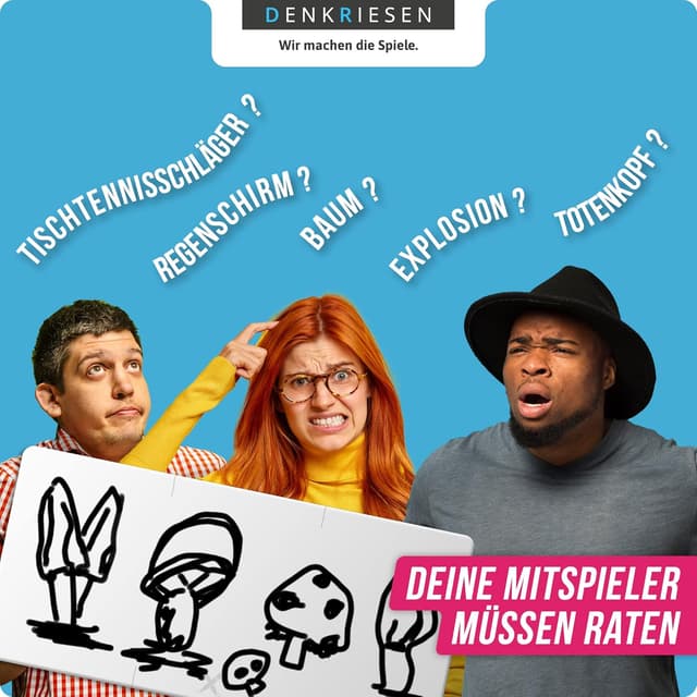 Detalle 2 de DENKRIESEN KREATIV Pack Partyfieber 300 Karten