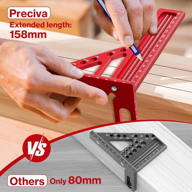 Detalle 2 de Preciva 3D-Mehrwinkel-Winkelmesser ±0,2 mm