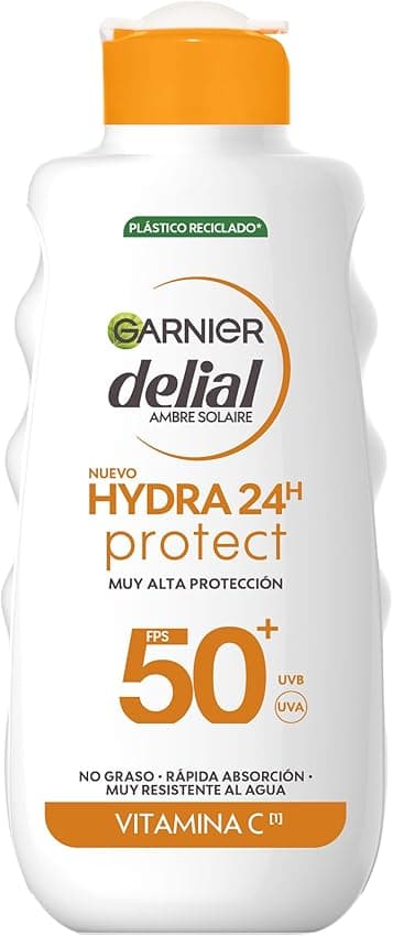 Detalle de Garnier Delial Hydra 24h Leche antimanchas FPS 50+