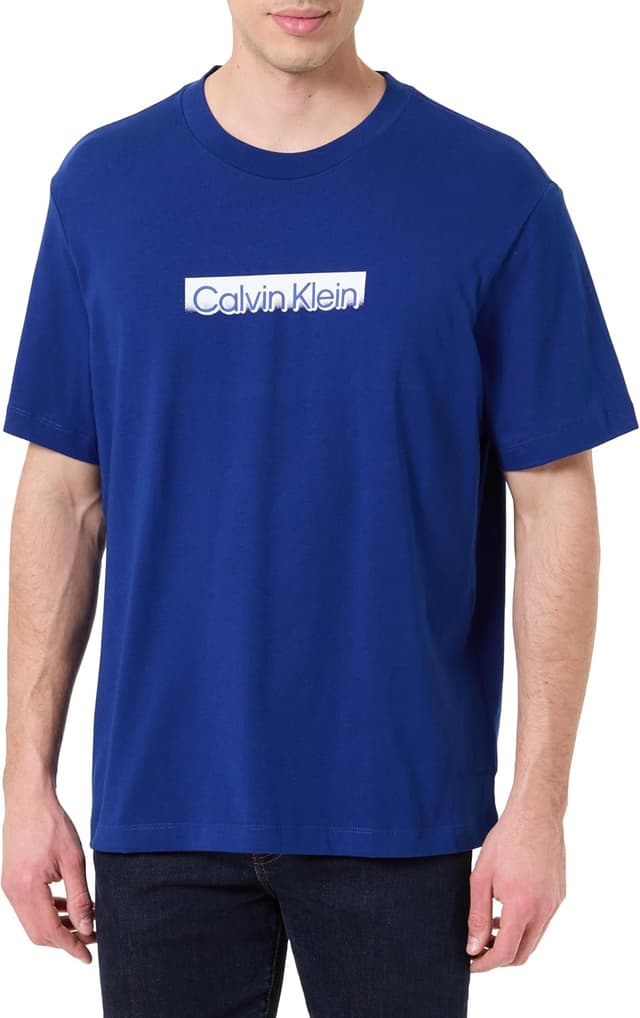 Detalle 2 de Magliette grafiche uomo Calvin Klein “GRAP” (confezione da 1)