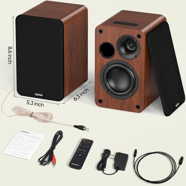 Thumbnail 5 de Saiyin Bluetooth Bookshelf Speakers 30W x2