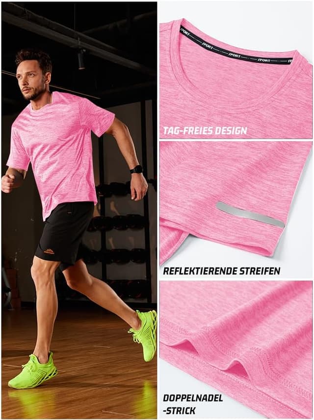 Thumbnail 4 de KEFITEVD Funktionsshirt für Herren