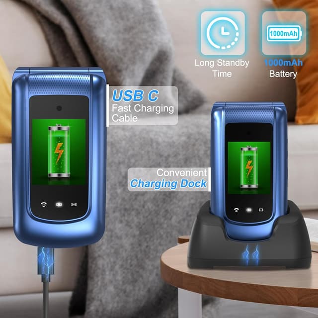 Detalle de 4G Senior mobile phone with 2.4-inch screen