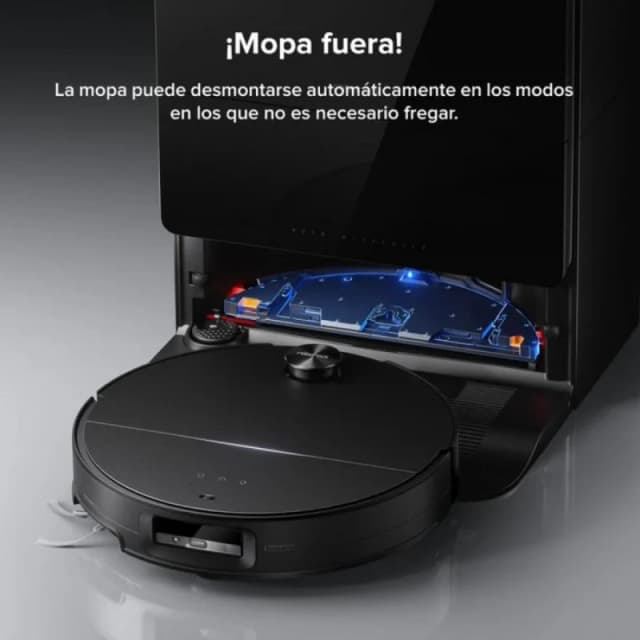 Detalle 2 de Roborock Saros 10 robot aspirador 0,27 L negro