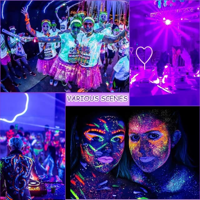 Detalle 1 de LIAISIMI UV Schwarzlichtlampe E27 10 W