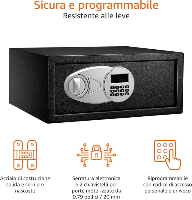 Thumbnail 3 de Amazon Basics Cassaforte 28 L 🔒