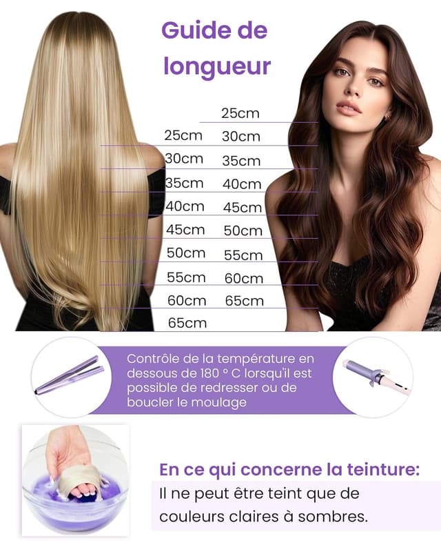 Detalle de LaaVoo Tape-in Echthaar-Extension Balayage „Braun“ dunkelbraun/hellbraun (30 cm, 30 g, 20 Stück) #2/8/2