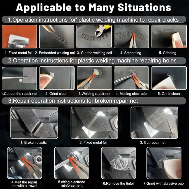 Detalle de Ghguole 150W Plastic Welding Kit