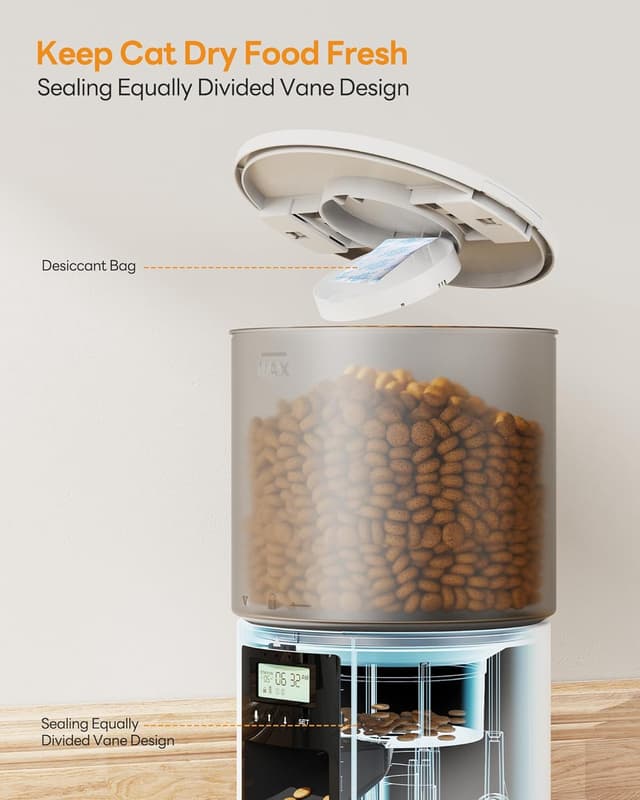 Thumbnail 4 de Automatic Cat Feeder 4L