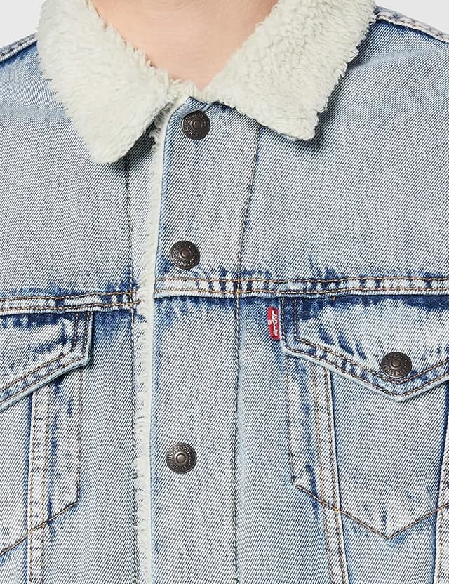 Detalle de Levi's Type 3 Sherpa Trucker chaqueta XS Hombre