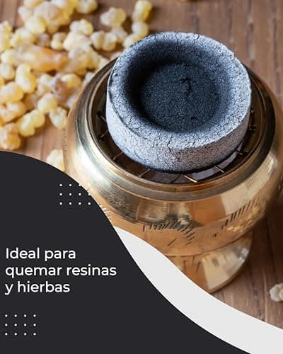 Thumbnail 1 de Incensera Carbón Incienso 33 mm 10 discos