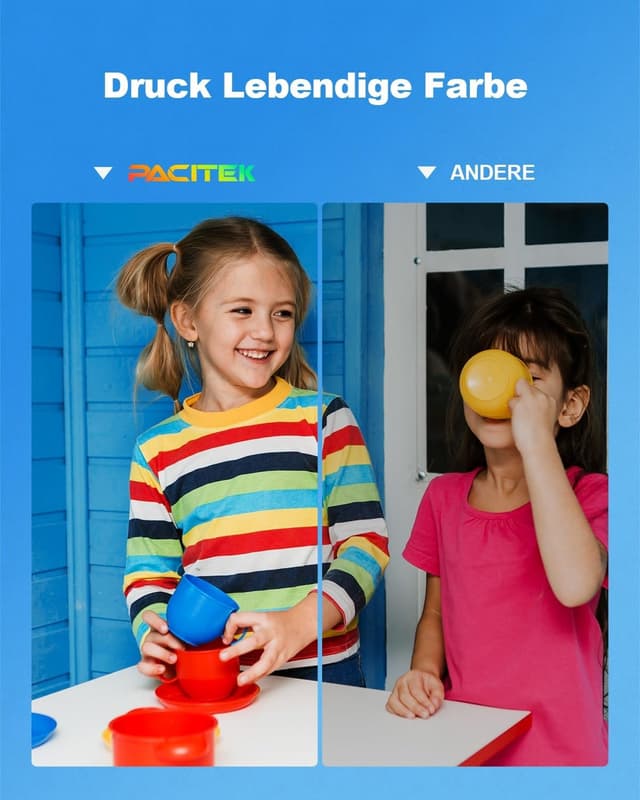 Detalle de PACITEK 202 XL Multipack Druckerpatronen kompatibel mit Epson 202XL – 10er-Pack für Expression Premium XP 6000/6100