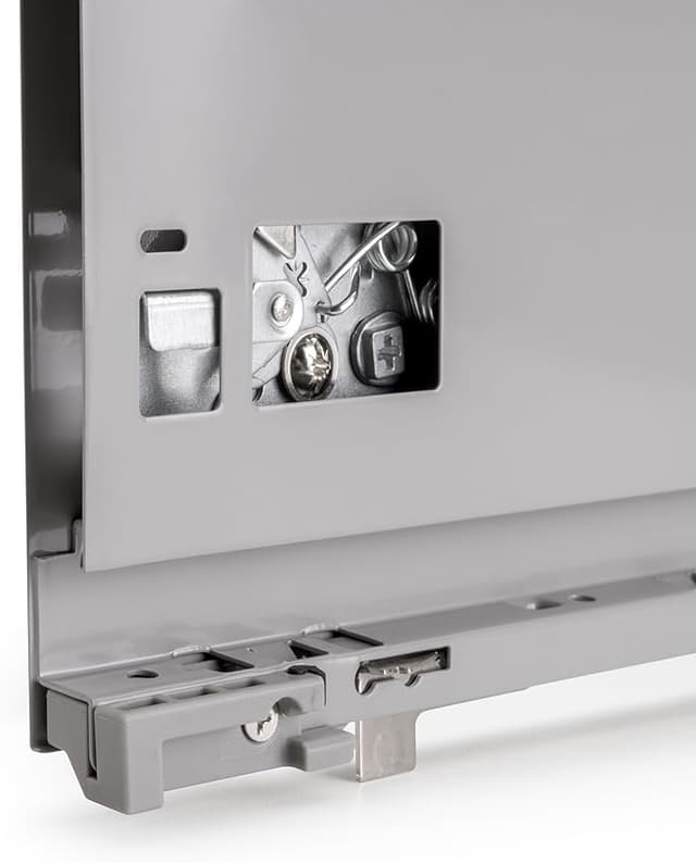 Thumbnail 5 de Emuca Kit cajón regulación 3D 93 mm, 40 Kg