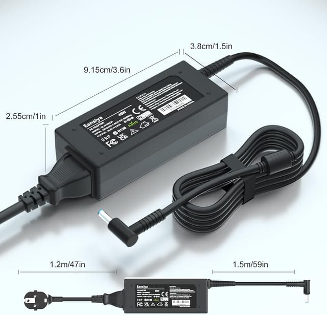 Detalle 2 de Eansiya chargeur PC portable 45 W 19,5 V