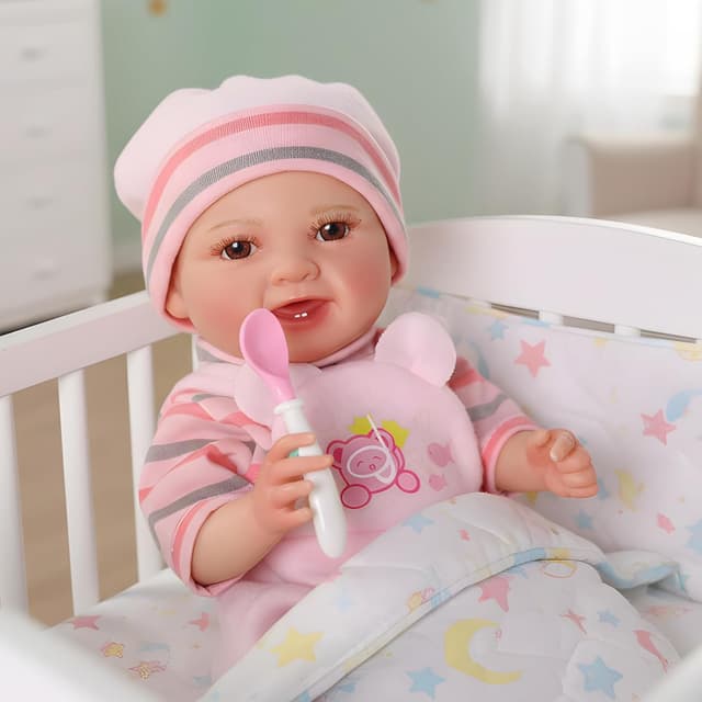 Detalle 2 de BABESIDE Mia 12-Inch Realistic Baby Doll