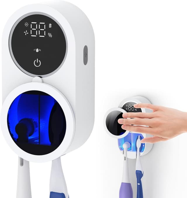 Imagen de LifeBasis Porte brosse à dents mural 50 jours 🪥 en OfertitasTOP