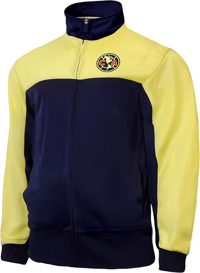 Detalle de Club América Officially Licensed Soccer Track Jacket (Unisex) by Icon Sports