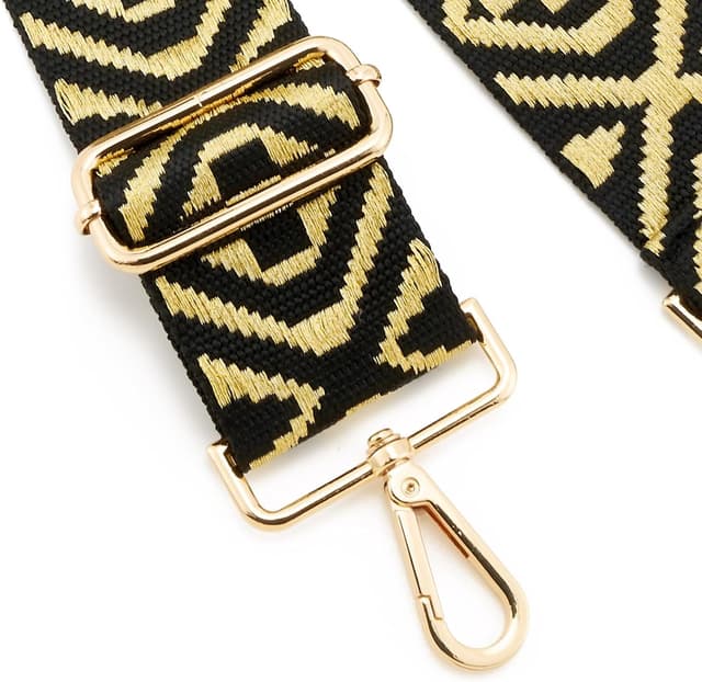 Detalle de ZOUIQSS wide shoulder strap replacement belt for canvas crossbody bags (adjustable, 5cm wide)