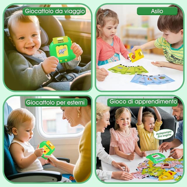 Detalle de Cartes Flash parlantes italien 384 mots