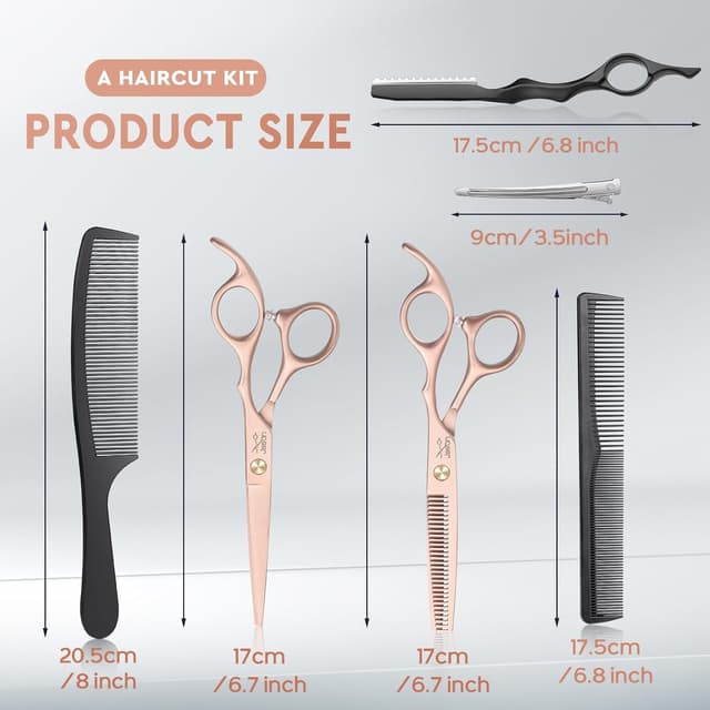 Thumbnail 4 de JASON Friseurscheren Set Profi 6,5 Haarschere