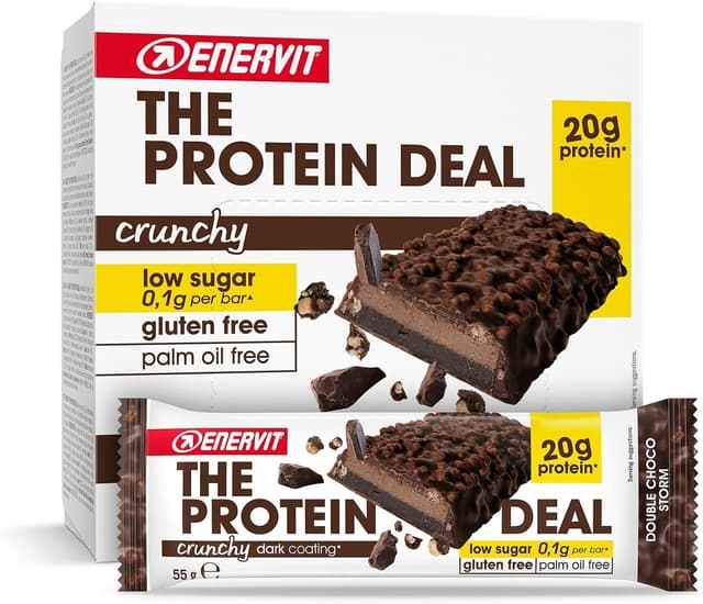 Imagen de Enervit The Protein Deal Barritas Crunchy Choco 🍫 en OfertitasTOP