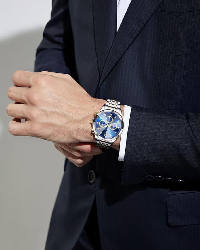 Thumbnail 2 de SAPPHERO Orologio Uomo Cronografo 50M