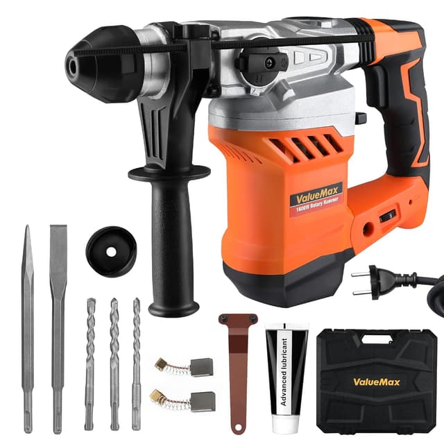 Detalle de ValueMax Trapano a Percussione 1600W 3 in 1 con 3 modalità e 4 velocità variabili
