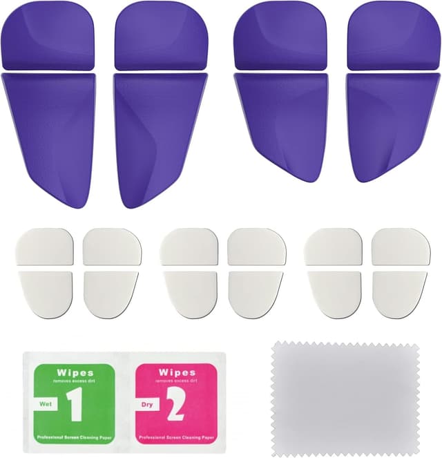 Detalle de playvital BLADE Shoulder Buttons Extension Triggers for PS5 (2 Pairs) – Galactic Purple