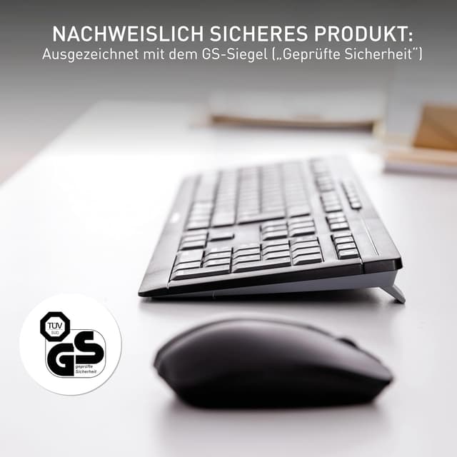 Thumbnail 5 de CHERRY Stream Desktop Recharge Tastatur Maus-Set 2,4 GHz