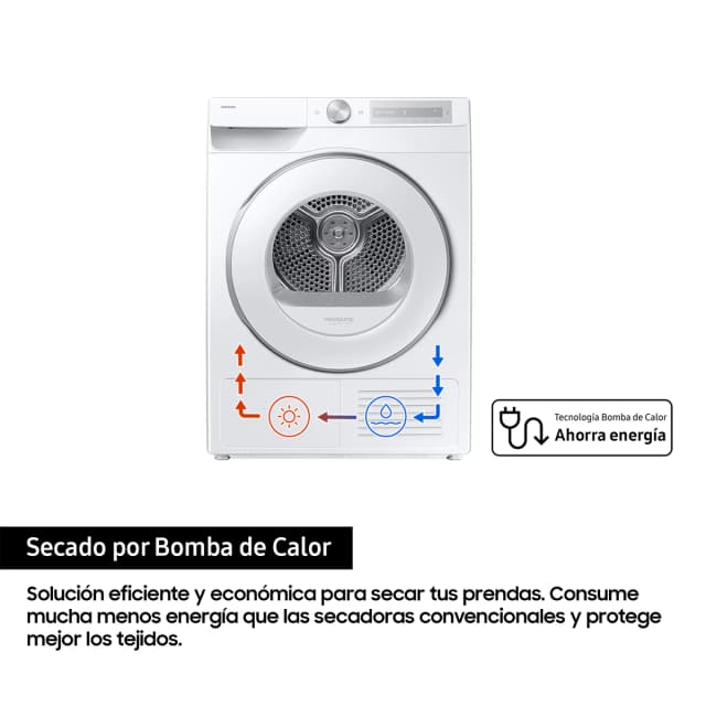 Thumbnail 2 de Samsung DV90DG6845HHU3 Secadora 9 kg AI Dry+