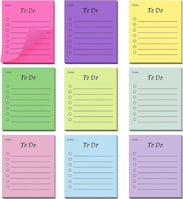 Detalle de Vicloon Foglietti Adesivi a Righe 450 fogli