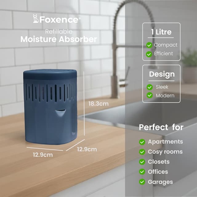 Thumbnail 6 de Foxence Moisture Absorber Non-Electric Dehumidifier